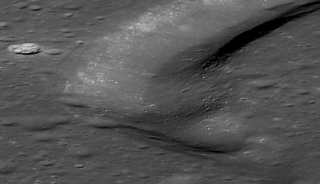 Landing At Apollo 15 Rille, Boulders, Craters