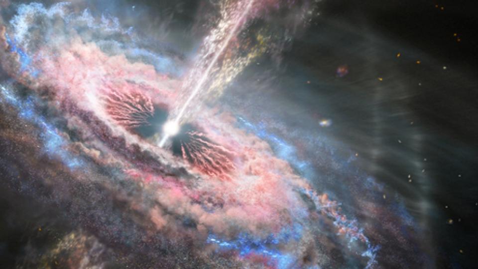 Quasar Tsunamis Rip Across Galaxies