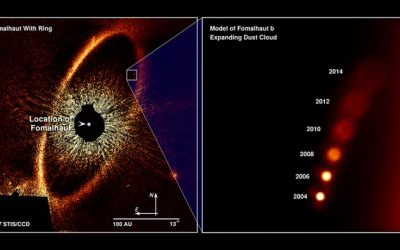 Hubble Observes Aftermath of Massive Collision,  New research may help solve the question of how our atmosphere was formed, and MESSENGER data demonstrates Venus’ atmosphere isn’t uniformly mixed