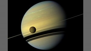 Saturn’s Moon Titan Drifting Away Faster Than Previously Thought