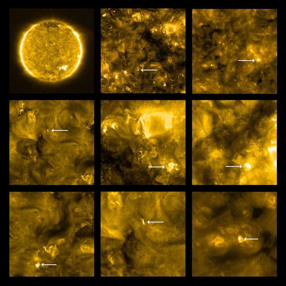 Solar Orbiter’s First Images Reveal “Campfires” on the Sun