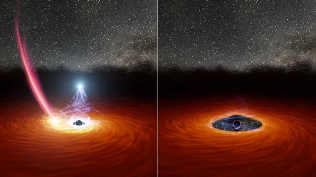 Astronomers Watch a Black Hole’s Corona Disappear, Then Reappear