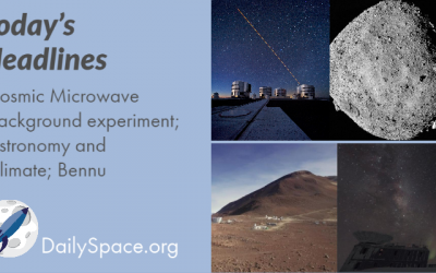 Cosmic Microwave Background experiment; Astronomy and Climate; Bennu