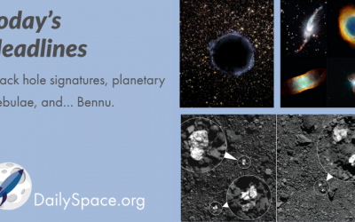 Black hole signatures, planetary nebulae, and… Bennu