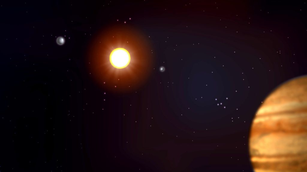 quasar solar system