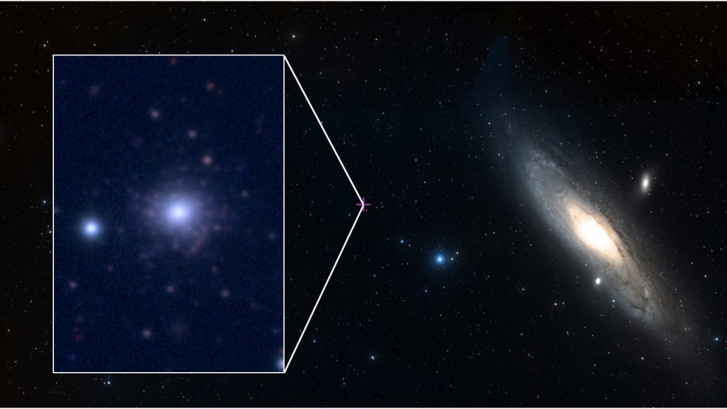 Astronomers Discover Metal-Poor Globular Cluster