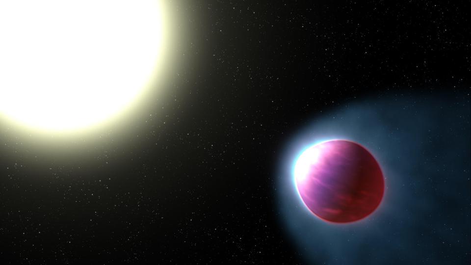 Vaporized Metal in the Air of an Exoplanet