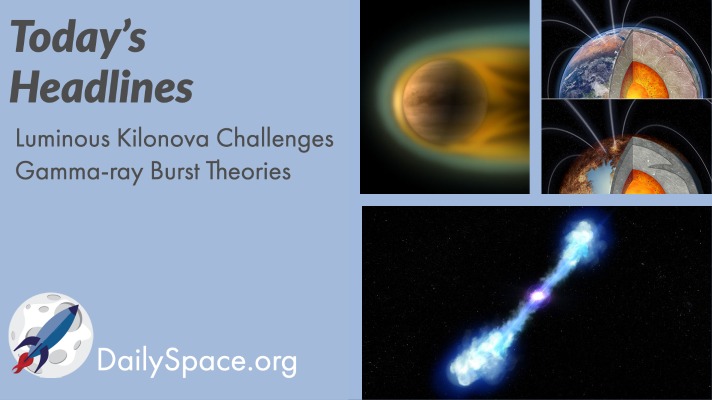 Luminous Kilonova Challenges Gamma-ray Burst Theories