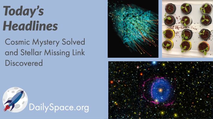 Cosmic Mystery Solved and Stellar Missing Link Discovered