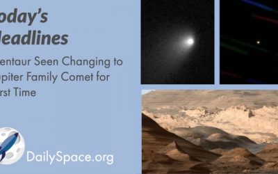 Centaur Seen Changing to Jupiter Family Comet for First Time