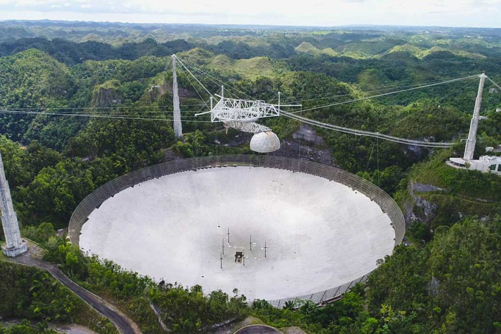 Second Cable Fails at NSF’s Arecibo Observatory in Puerto Rico