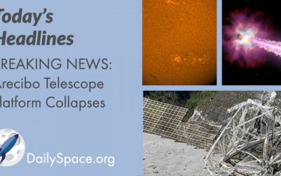 BREAKING NEWS – Arecibo Telescope Platform Collapses