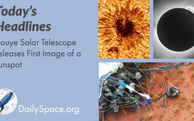 Inouye Solar Telescope Releases First Image of a Sunspot