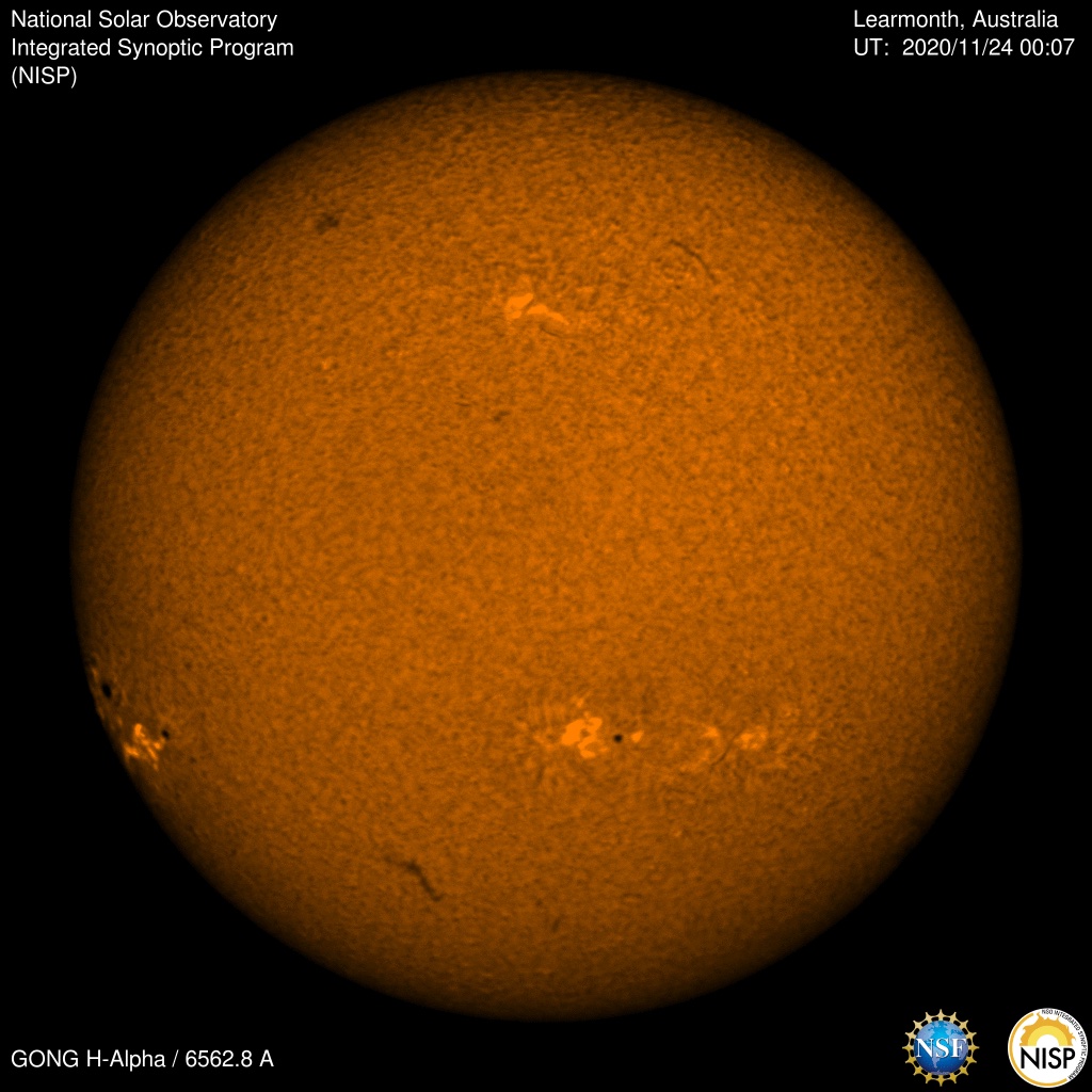 National Solar Observatory Predicts a Large Sunspot for Thanksgiving