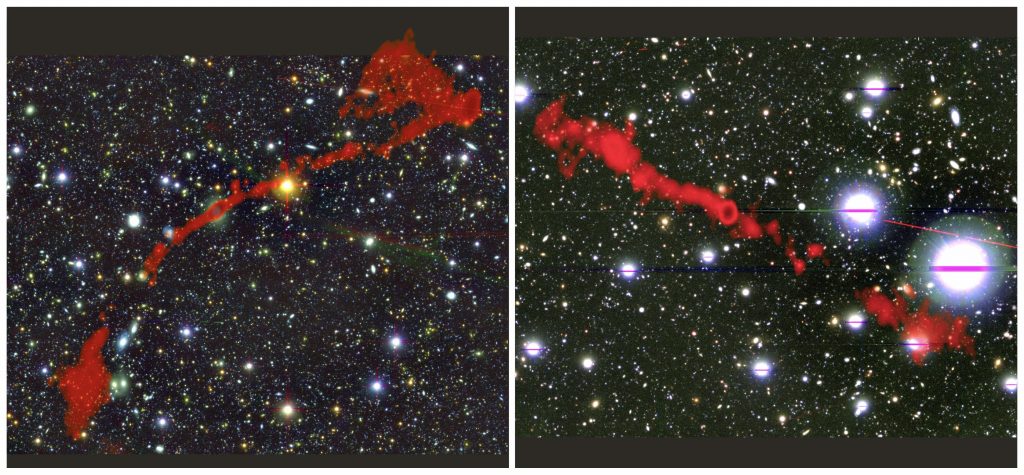 Massive Radio Galaxies Found With MeerKat Telescope