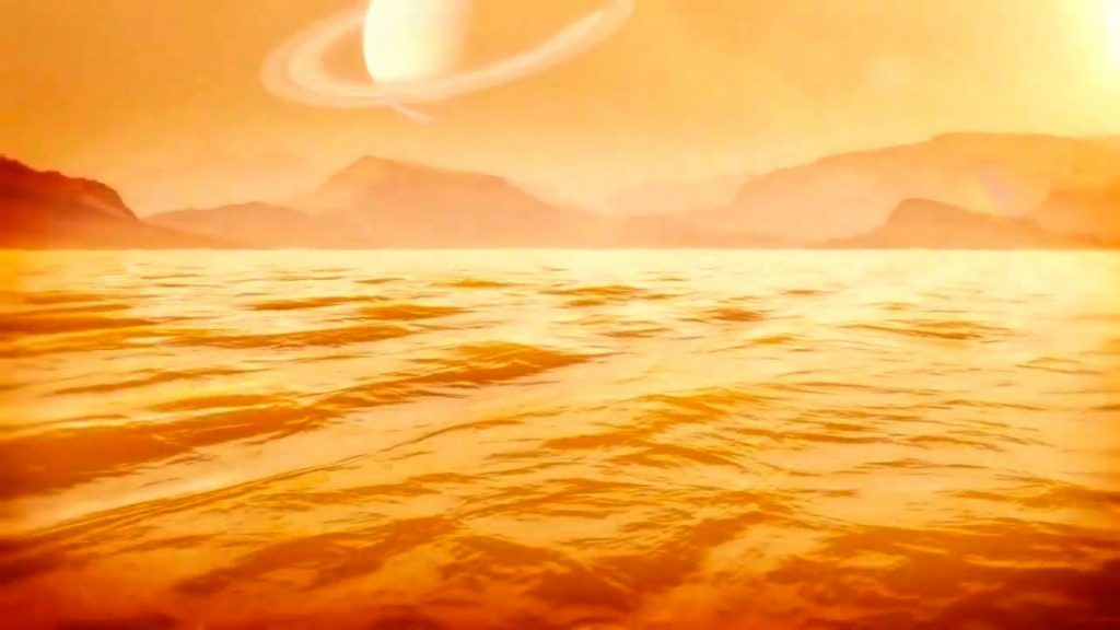 Titan’s Kraken Mare Estimated at 1000 Feet Deep