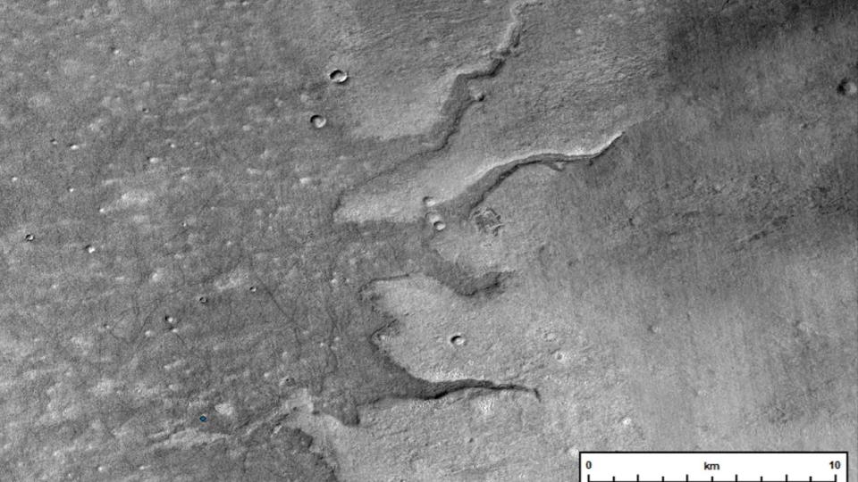 Fluvial Mapping of Mars