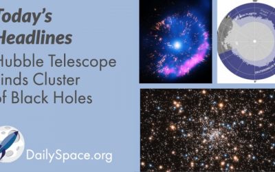 Hubble Telescope Finds Cluster of Black Holes