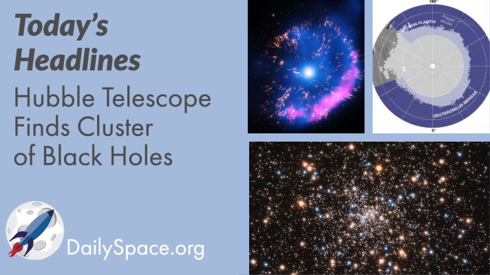 Hubble Telescope Finds Cluster of Black Holes