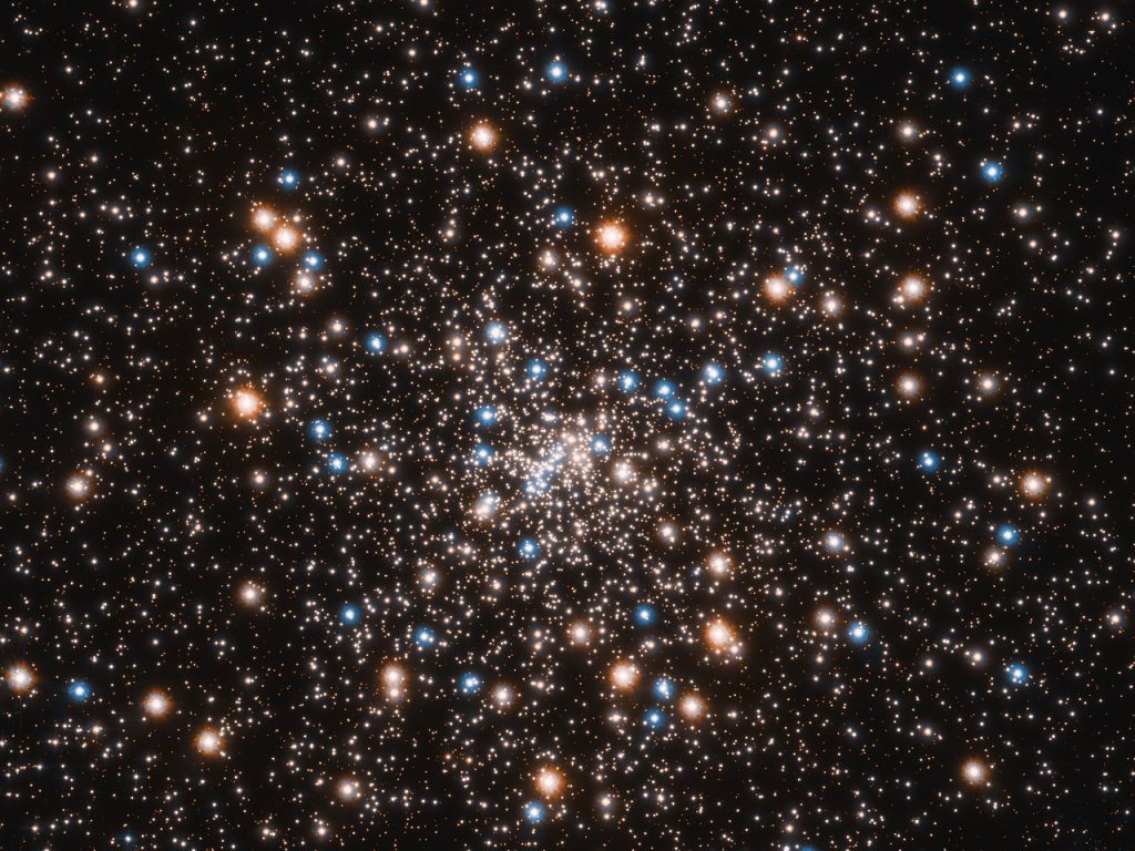 Hubble Telescope Finds Cluster of Black Holes