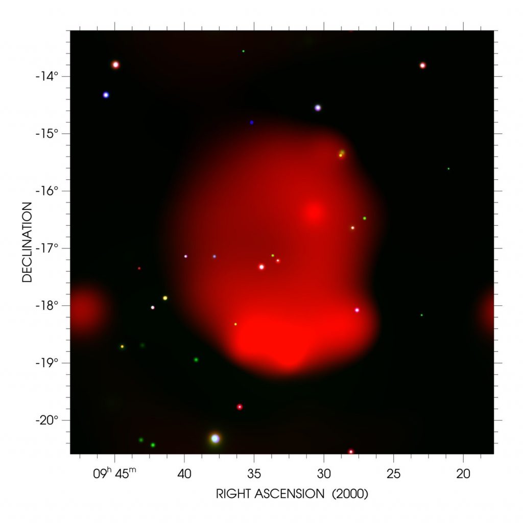 Survey Finds Second Largest Supernova Remnant Using X-rays