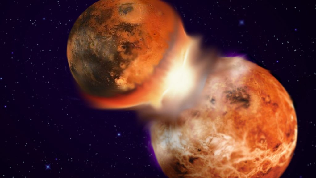 Remains of Theia, Earth’s Moon-Forming Impactor, May Still Exist Deep in Earth