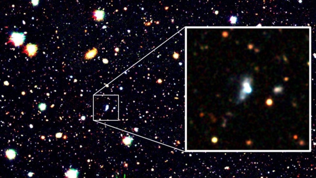 Oxygen-poor Galaxy May Contain Stellar Shrapnel