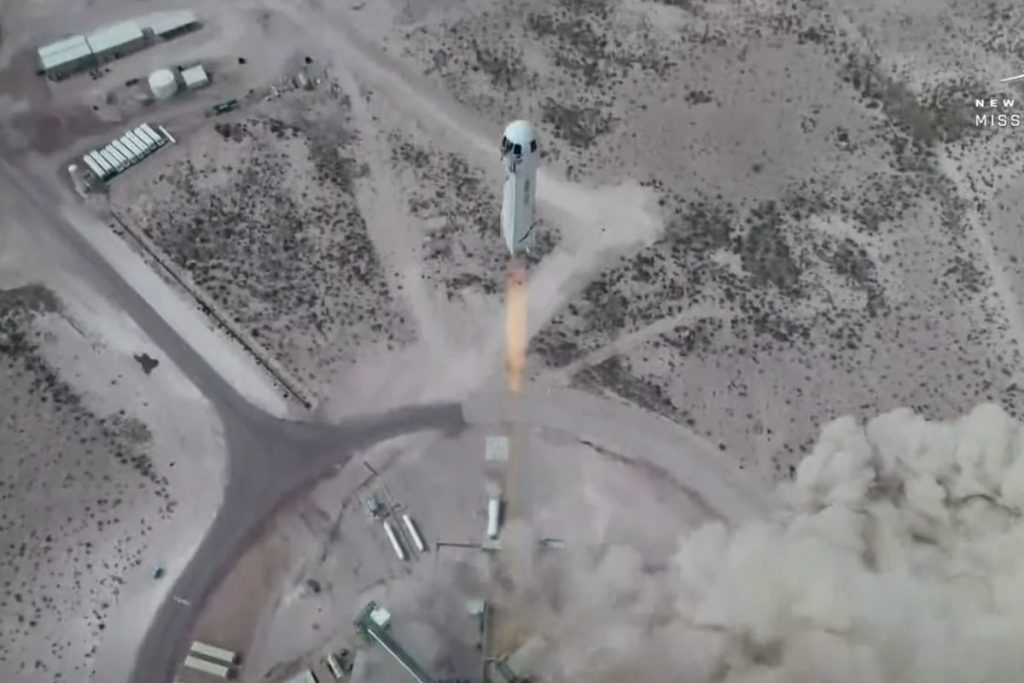 Blue Origin’s New Shepard Completes Successful Test Launch