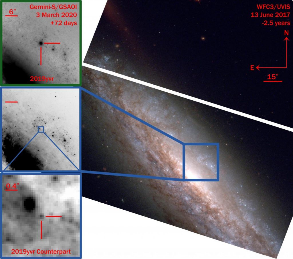 Strange Supernova Appears Cool Before Exploding