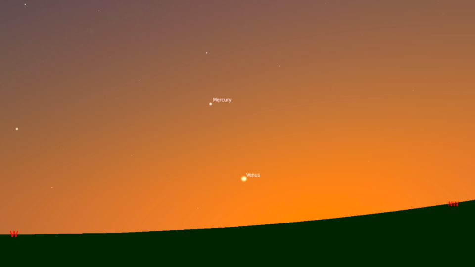 What’s Up: Mercury at Sunset and Nova in Cassiopeia