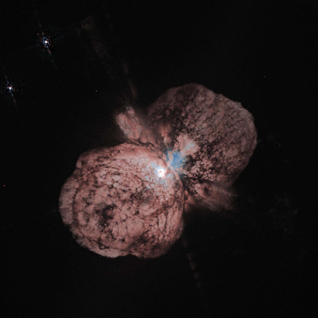 Eta Carinae’s Light Drowns Its Nebula