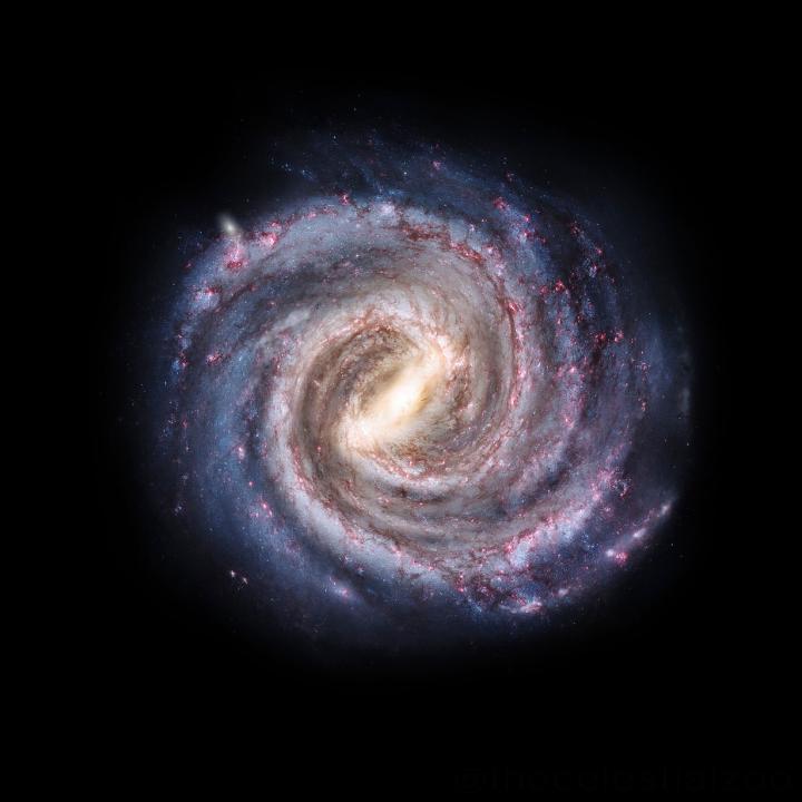 Dark Matter Tugs at Milky Way Galaxy’s Central Bar