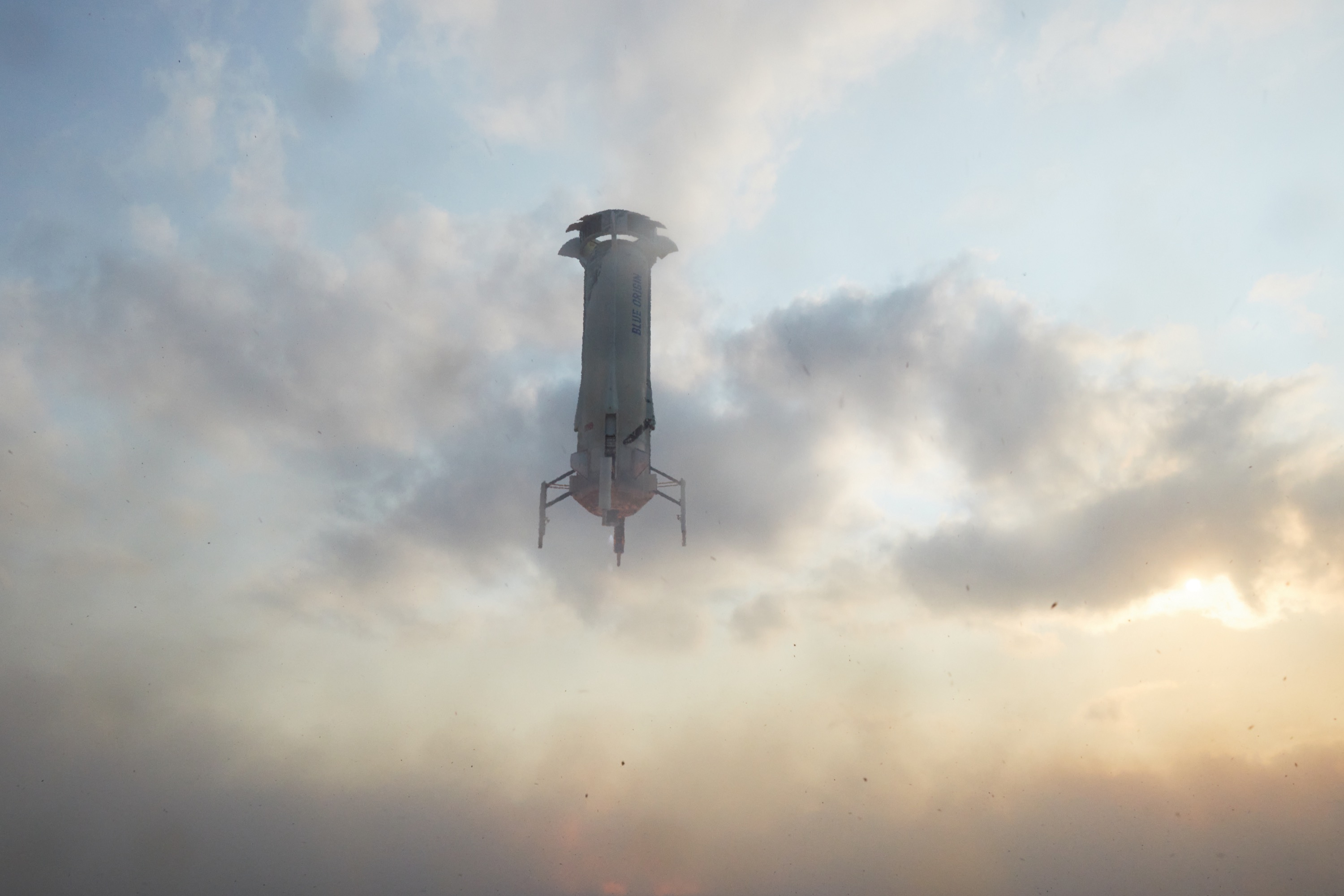 New Shepard’s First Crewed Launch a Success!