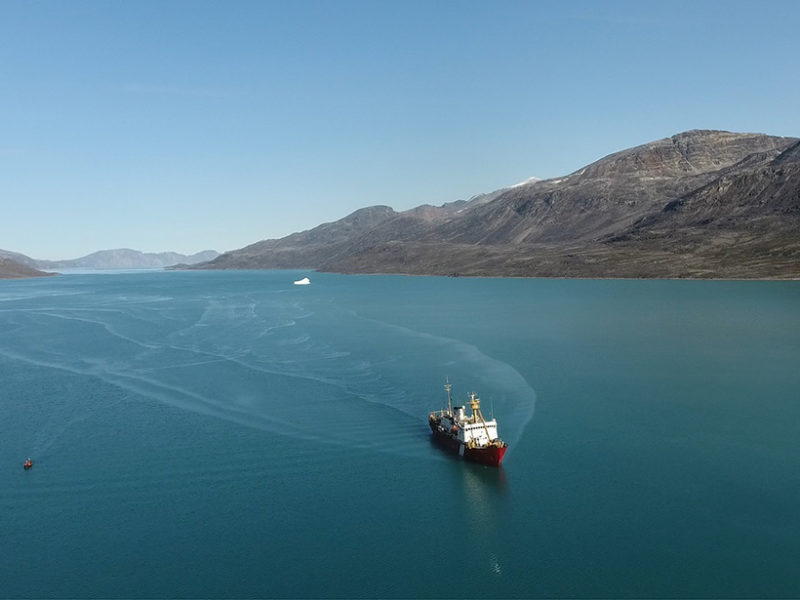 Icebergs Can Trigger Underwater Landslides