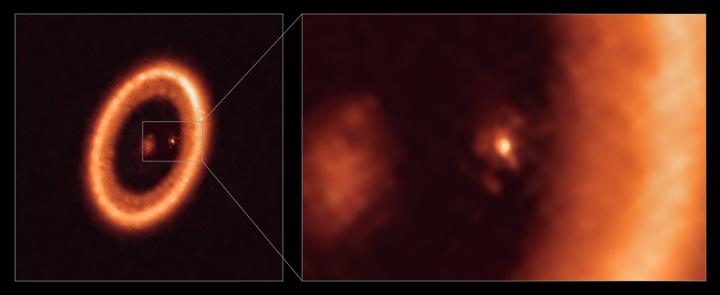 Moon Formation Spotted for First Time!