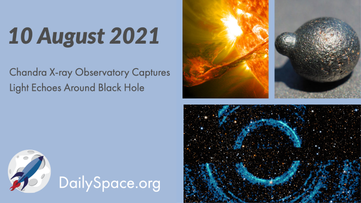 Chandra X-ray Observatory Captures Light Echoes Around Black Hole