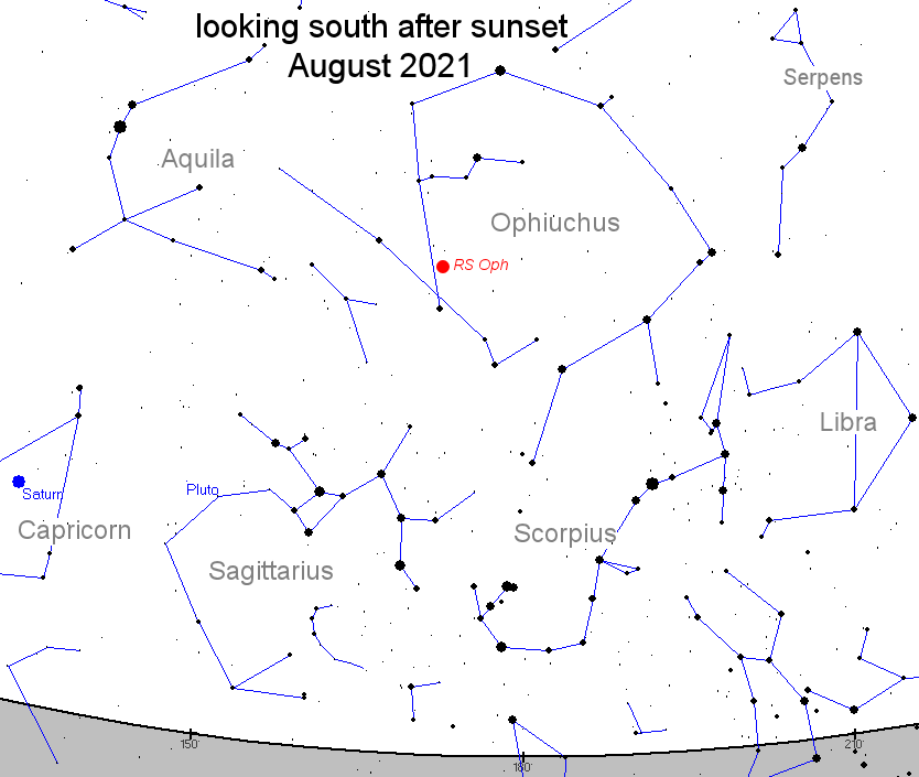 What’s Up: An Explody Star in Ophiuchus