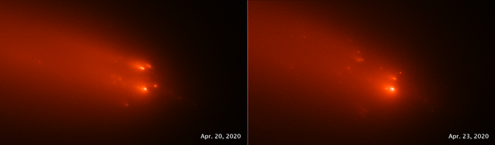 Comet ATLAS (C/2019 Y4) is a Chip Off an Old Block