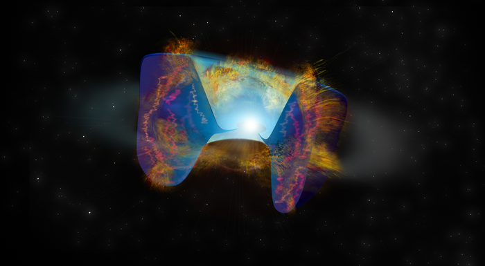 Parasitic Black Hole (?) Destroys Star