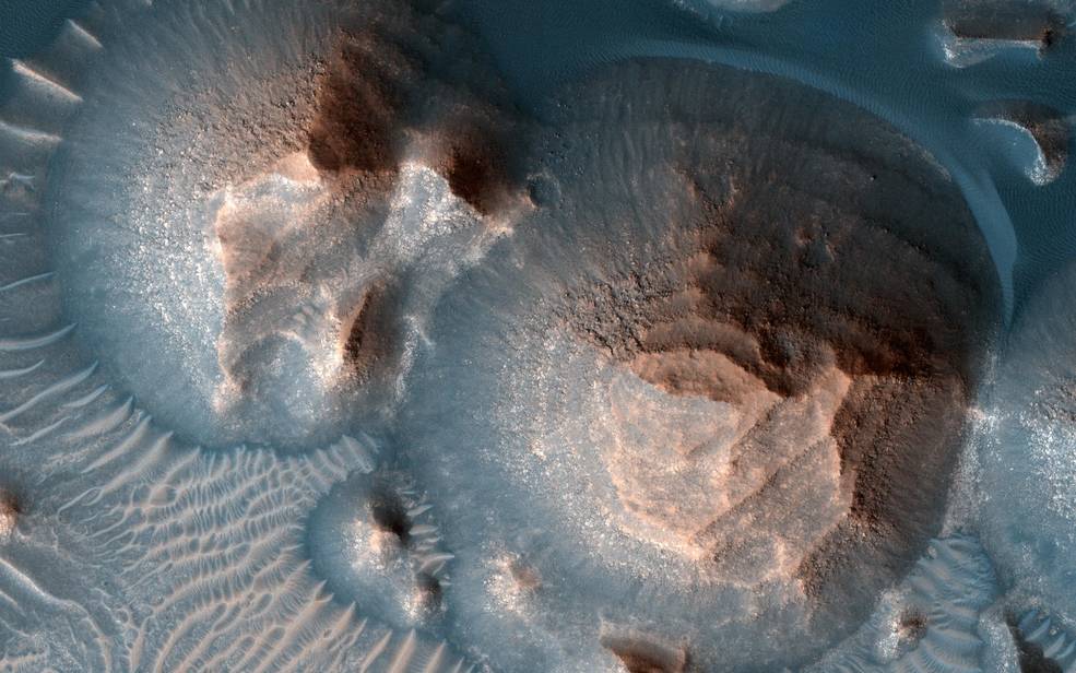 NASA Confirms Volcanic Eruptions in Arabia Terra on Mars