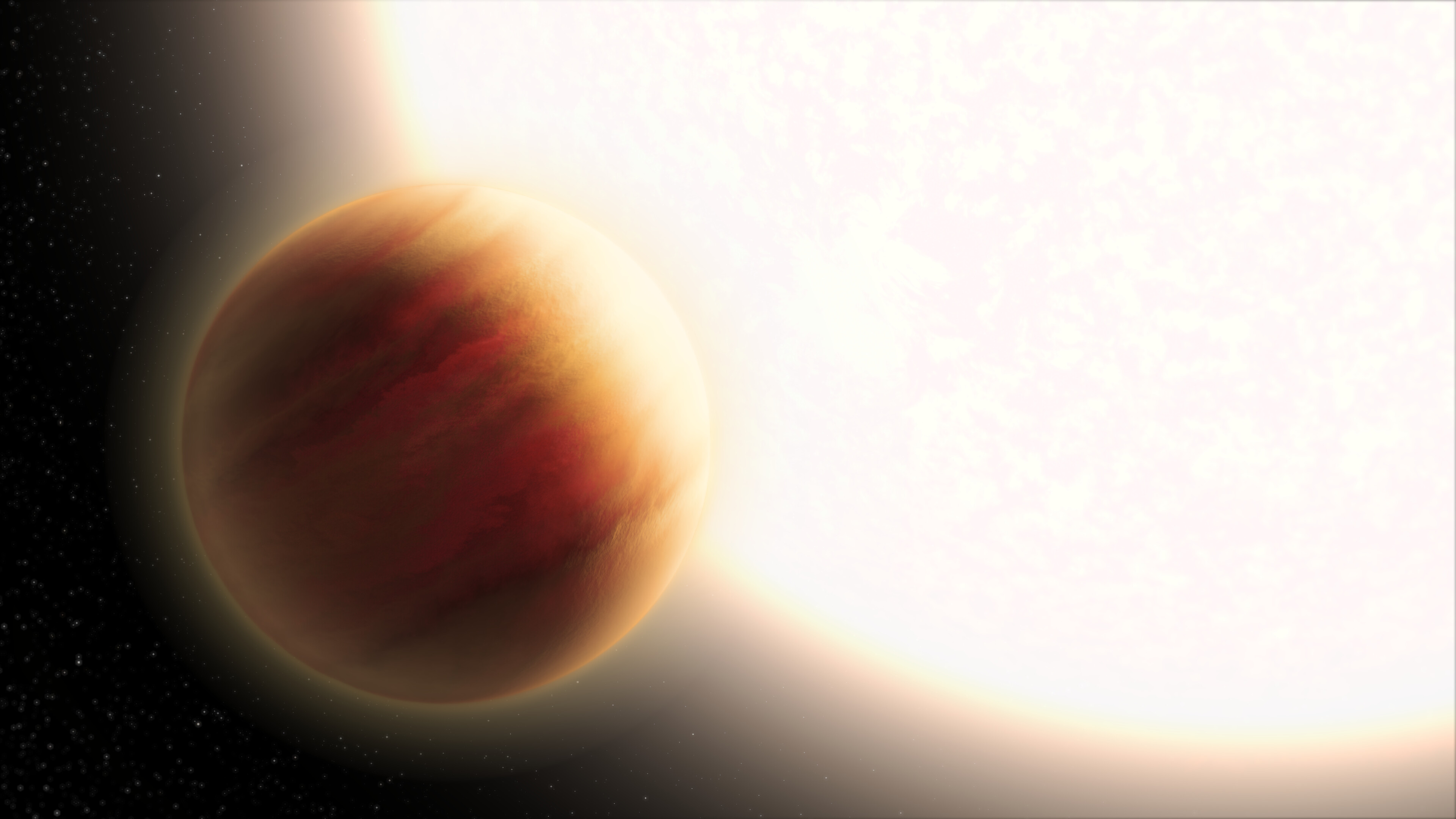 Exoplanet’s Atmospheric Composition Measured
