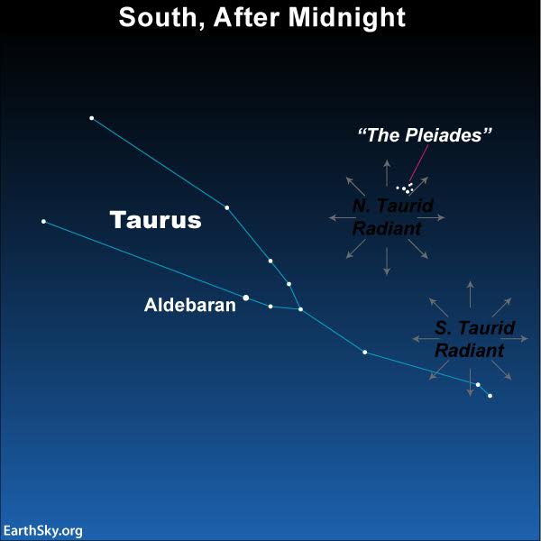 What’s Up: Taurid Meteor Shower and Comet Encke