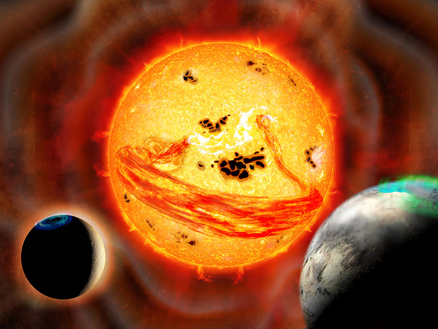 Superflares are less harmful to exoplanets than previously thought