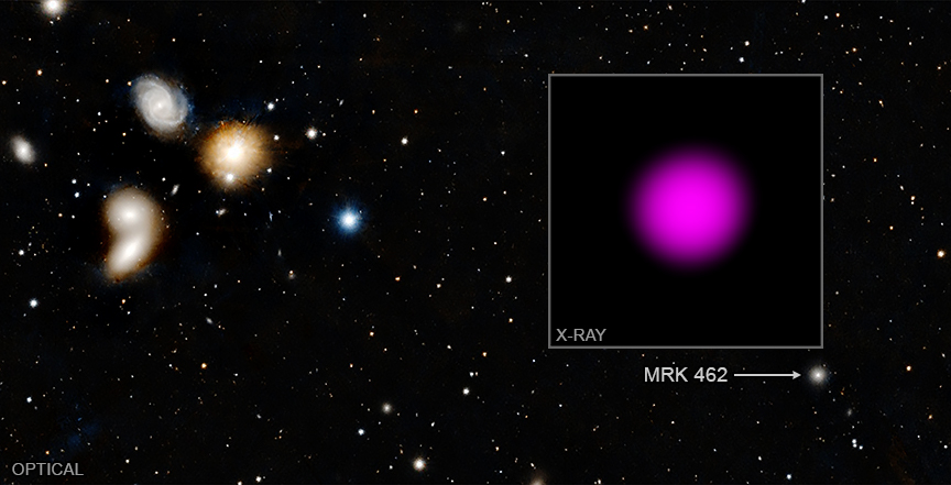 Supermassive Black Hole Found in Dwarf Galaxy