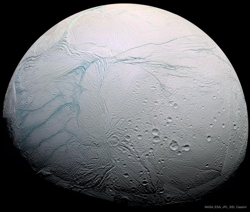 How Enceladus Got its Stripes?