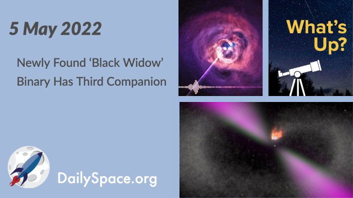 Newly Found ‘Black Widow’ Binary Has Third Companion