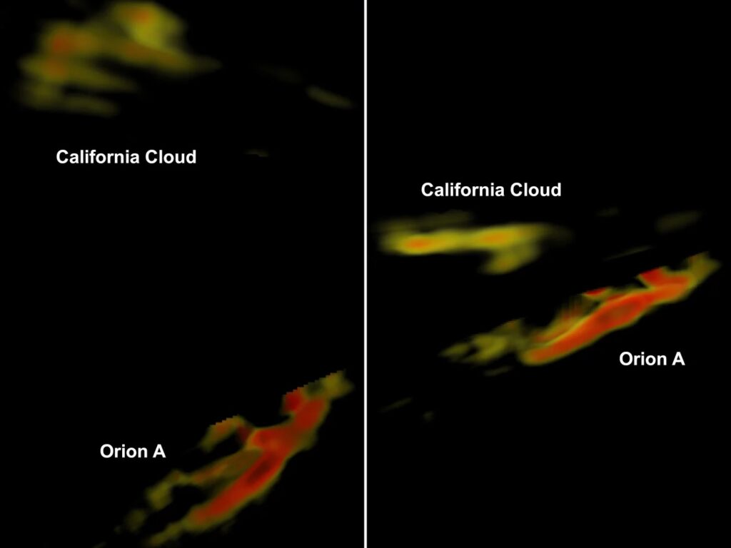 Astronomers Map 3D Cloud Structures