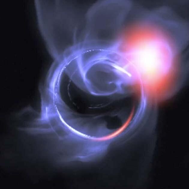 Black Hole Caught Eating Faster Than Normal