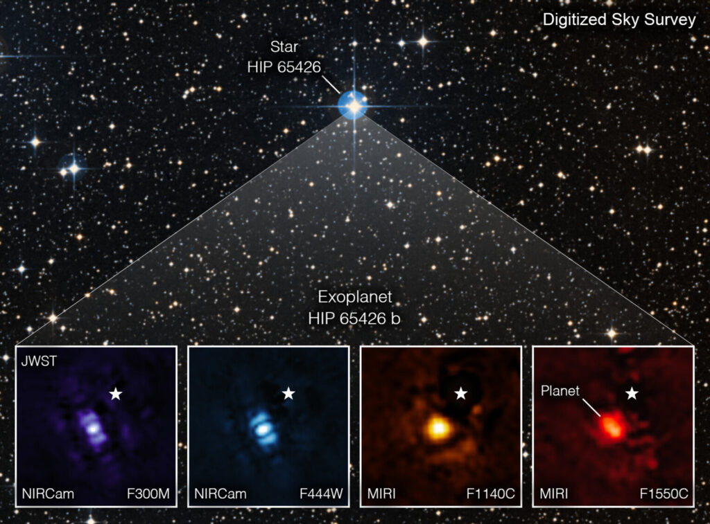 JWST’s First Direct Image of Exoplanet Released