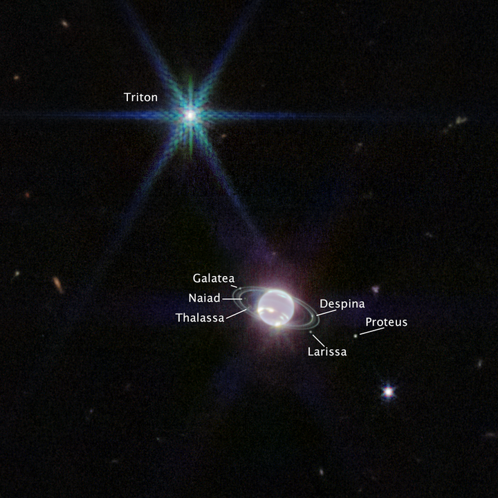 JWST Captures Stunning Image of Neptune